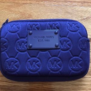 Purple wristlet